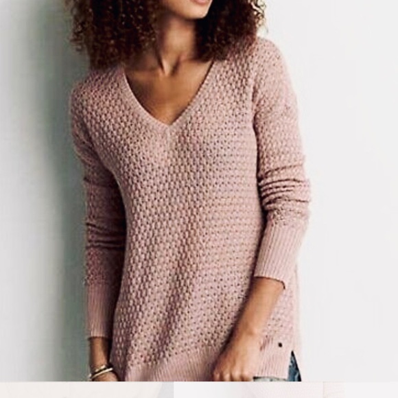 🎉NWOT🎉 AEO Relaxed Knit Sweater - Picture 1 of 4